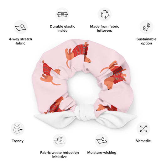 Dachshund Scrunchie – Sausage Dog Hair Scrunchie | Long Dog Energy