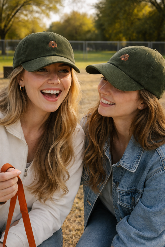 Spanish Water Dog Embroidered Corduroy Cap – Curly Energy