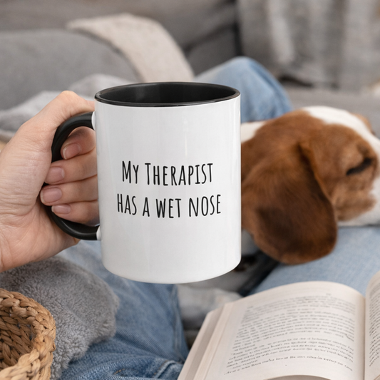 My Therapist Has a Wet Nose Ceramic Mug