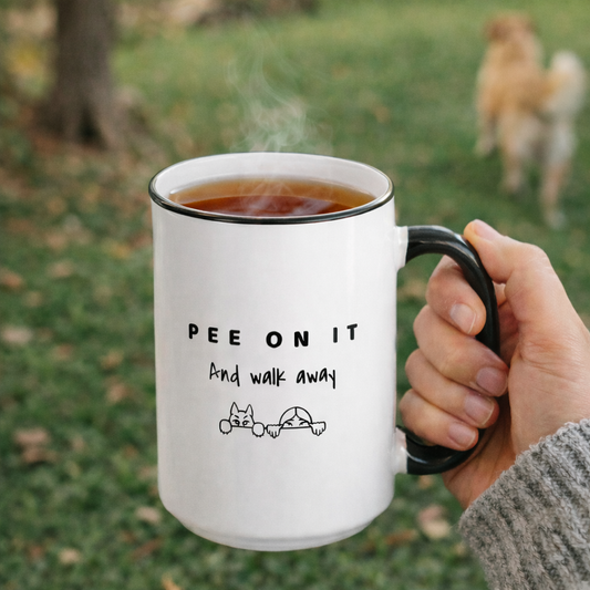 Handle Every Situation Like a Dog Ceramic Mug