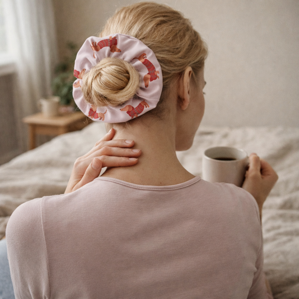 Dachshund Scrunchie – Sausage Dog Hair Scrunchie | Long Dog Energy