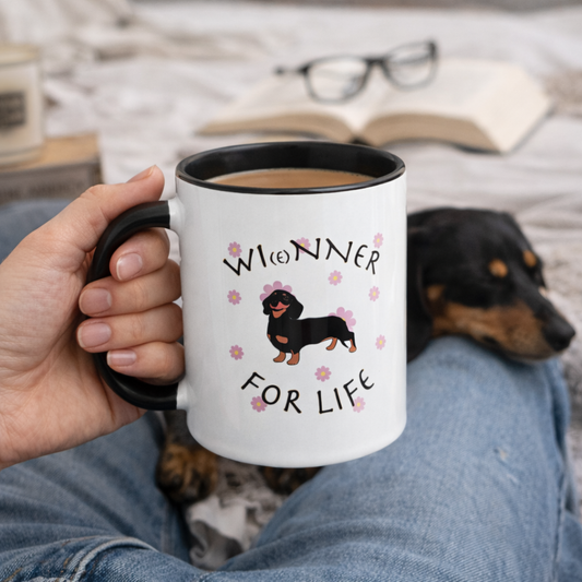 Wi(e)nner for Life Ceramic Mug